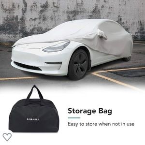 2023 Tesla model 3 outdoor cover - NEVER USED